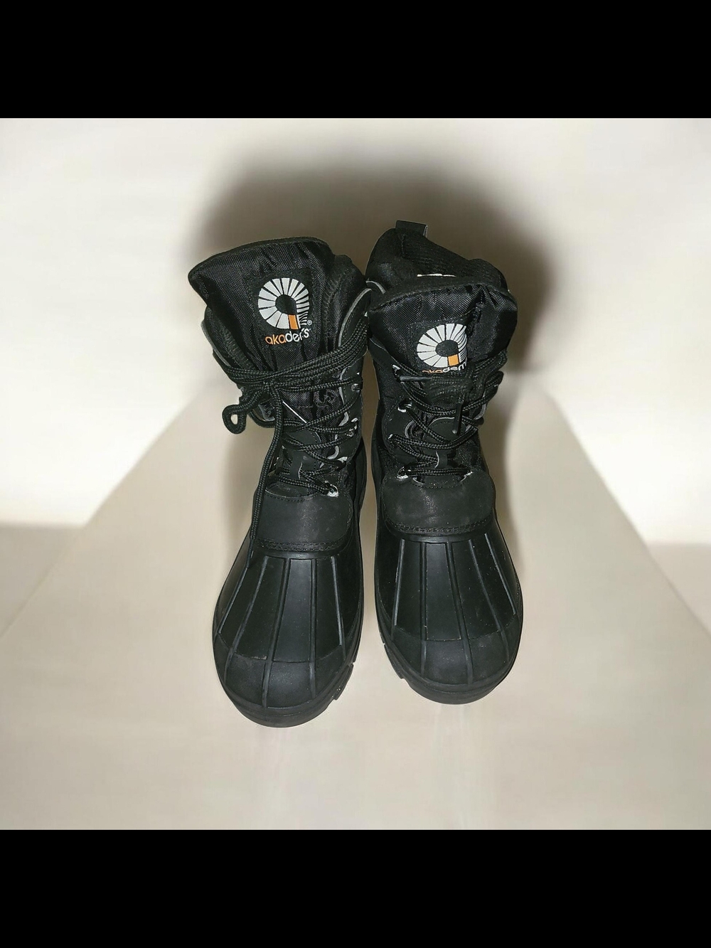 Akademiks Black Men's Waterproof Snow Boots